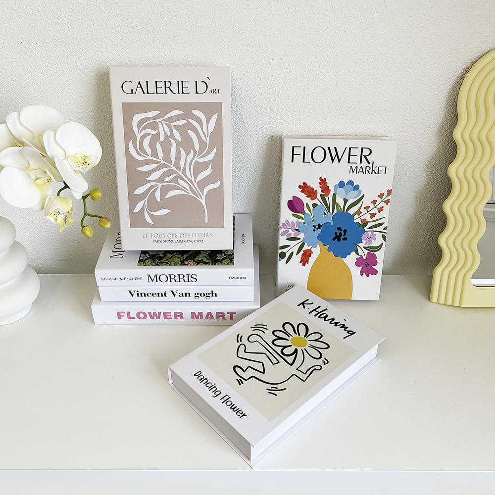 Home Decor Magazine - Libro de simulación, arte, flor, libro