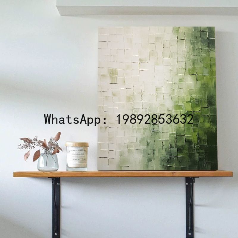 Abstract Oil Painting - Pintura al Óleo Pintada a Mano