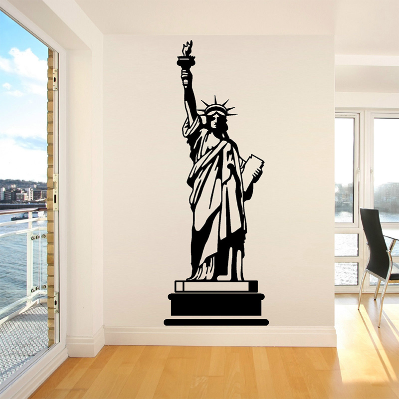 Home Decor Usa - Calcomanías de pared POOMOO STATUE OF