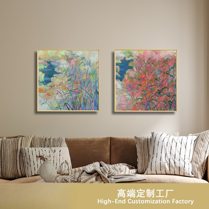 Abstract Oil Painting - Pintura decorativa de alta gama para