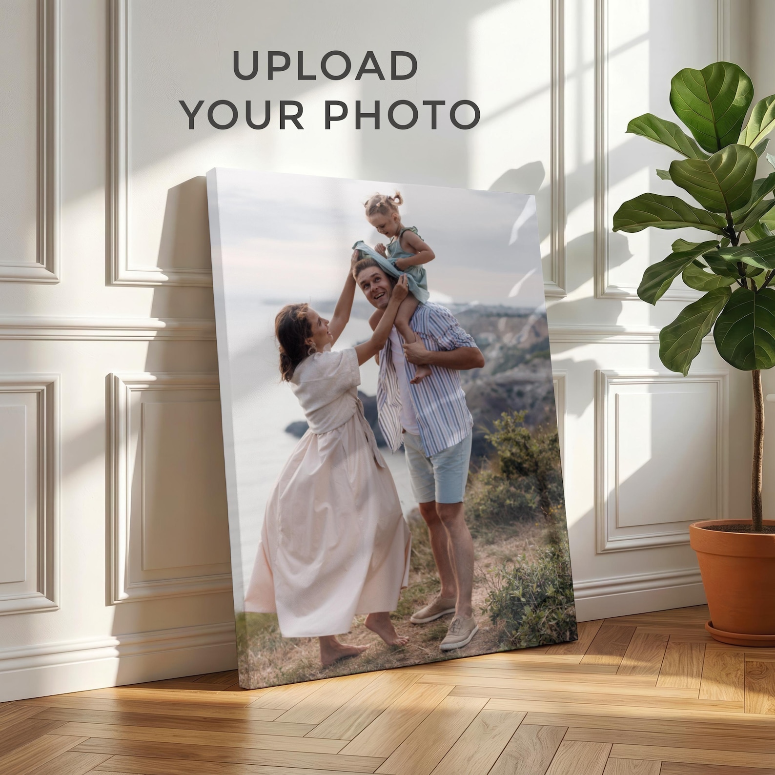 Home Decor Inspo - Lienzo Fotográfico Personalizado, Arte Mural Familiar