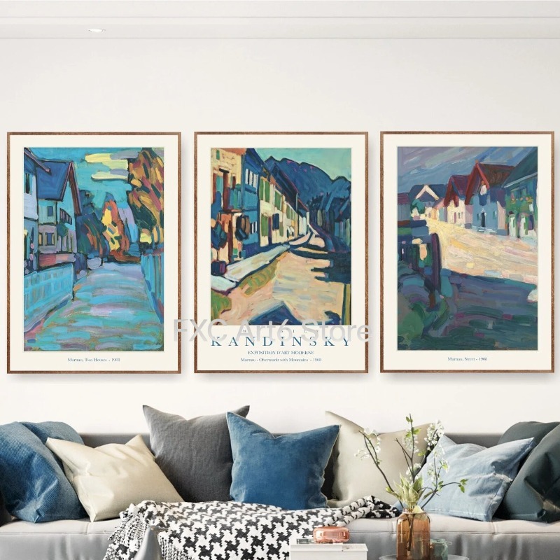 Home Decor Exhibition - Juego de 3 carteles de exposición