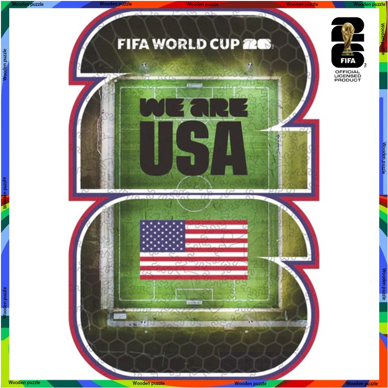 Home Decor Usa - Rompecabezas de Madera de la Copa