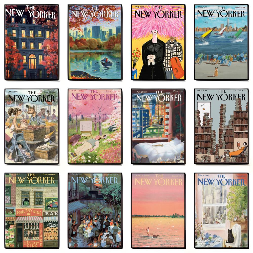 Home Decor Magazine - Nuevo póster del revistero Y-Yorker, pegatina