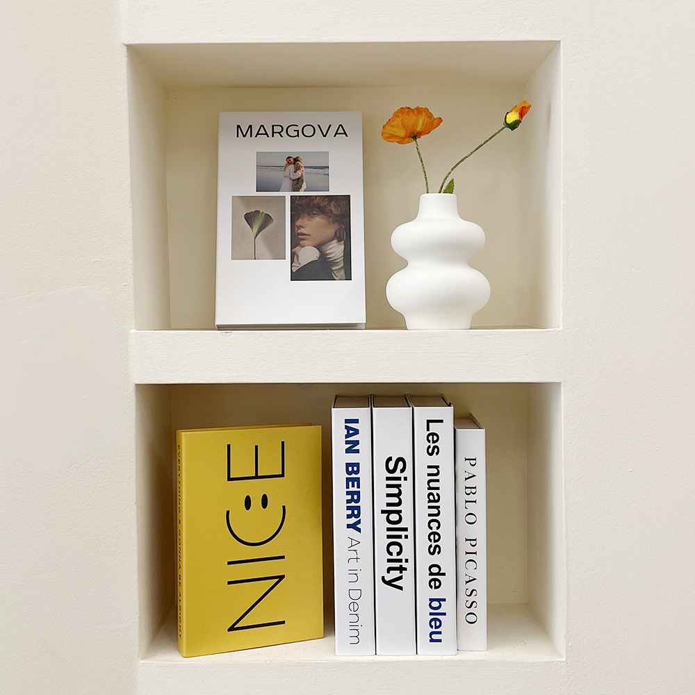 Libro de simulación, arte, flo - Home Decor Magazine reseña y precio