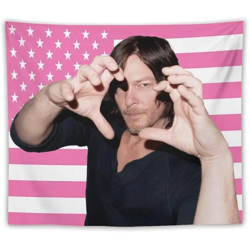 VIKAMA Daryl Dixon Tapiz con b - Home Decor Usa reseña y precio