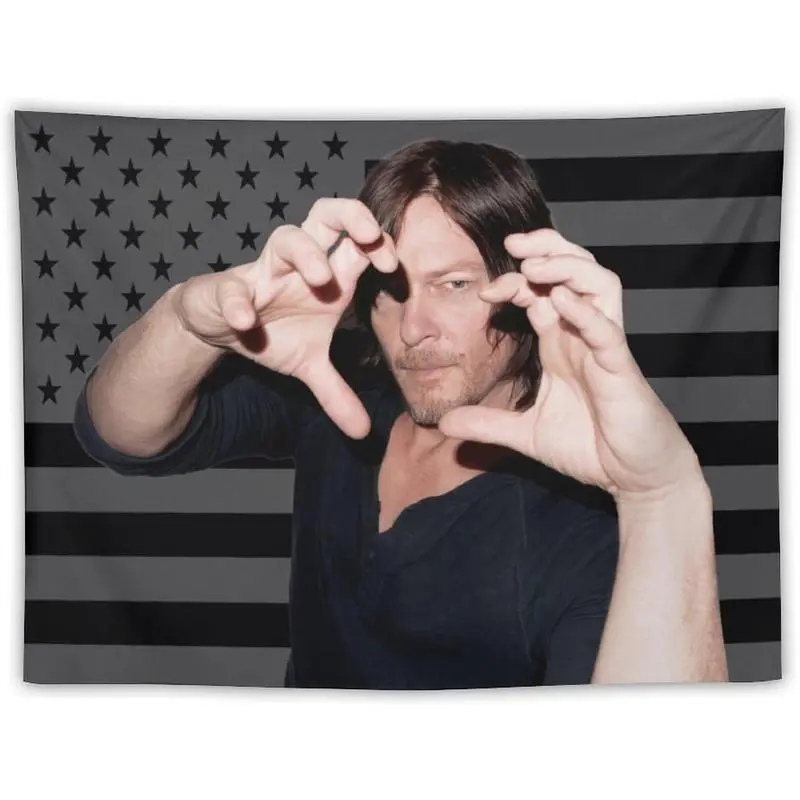 VIKAMA Daryl Dixon Tapiz con b - Home Decor Usa reseña y precio