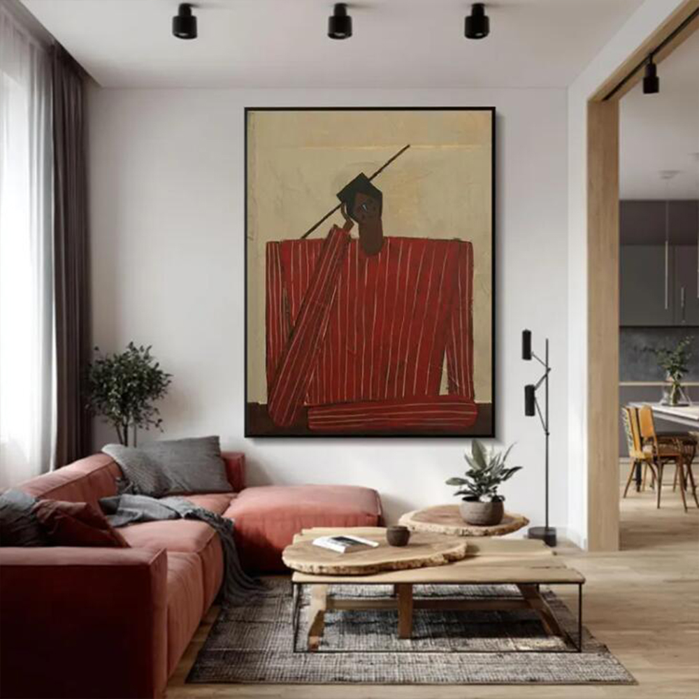 Pintura al óleo abstracta 100% - Home Decor Medieval reseña y precio