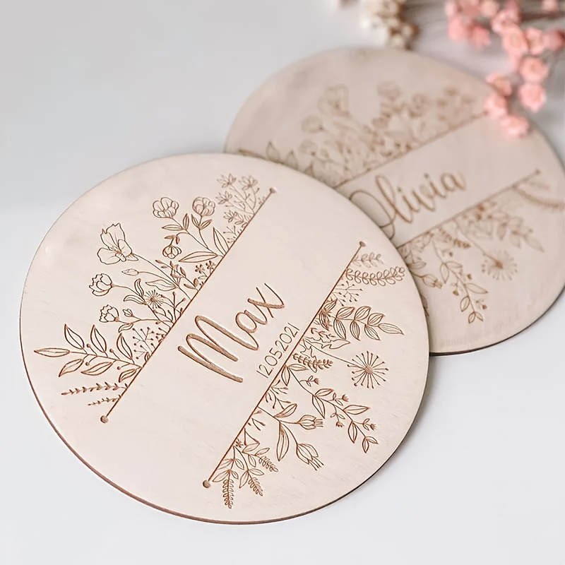 Placa con Nombre Grabado Flora - Home Decor Inspo reseña y precio