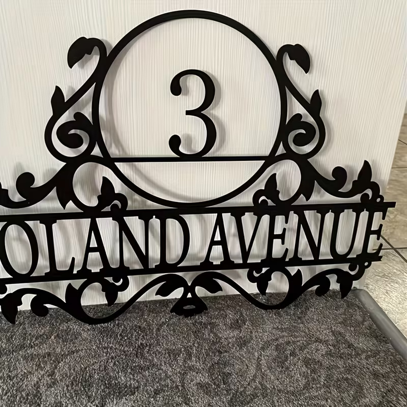 Letrero Personalizado de Metal - Home Decor Inspo reseña y precio