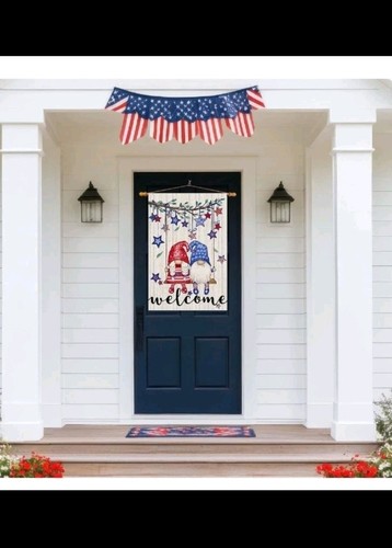 Gnomos patrióticos en columpio - Home Decor Usa reseña y precio
