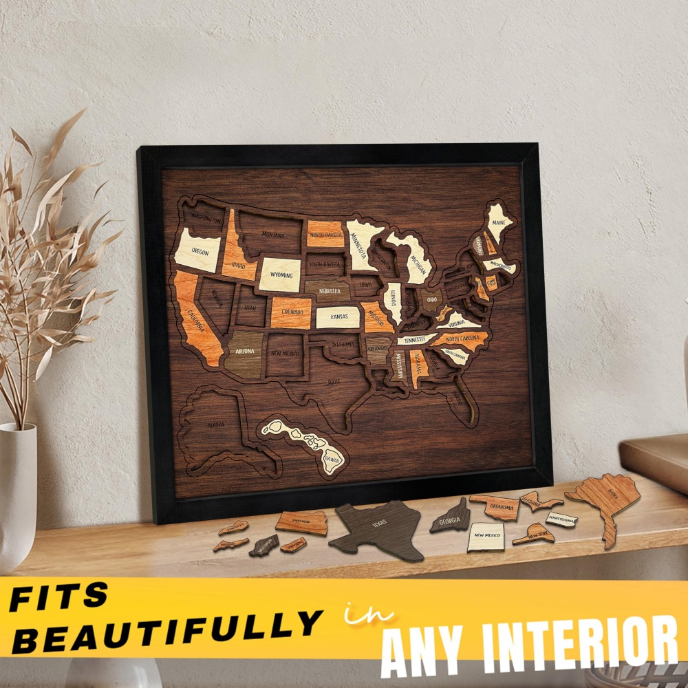 Rompecabezas de Madera Persona - Home Decor Usa reseña y precio