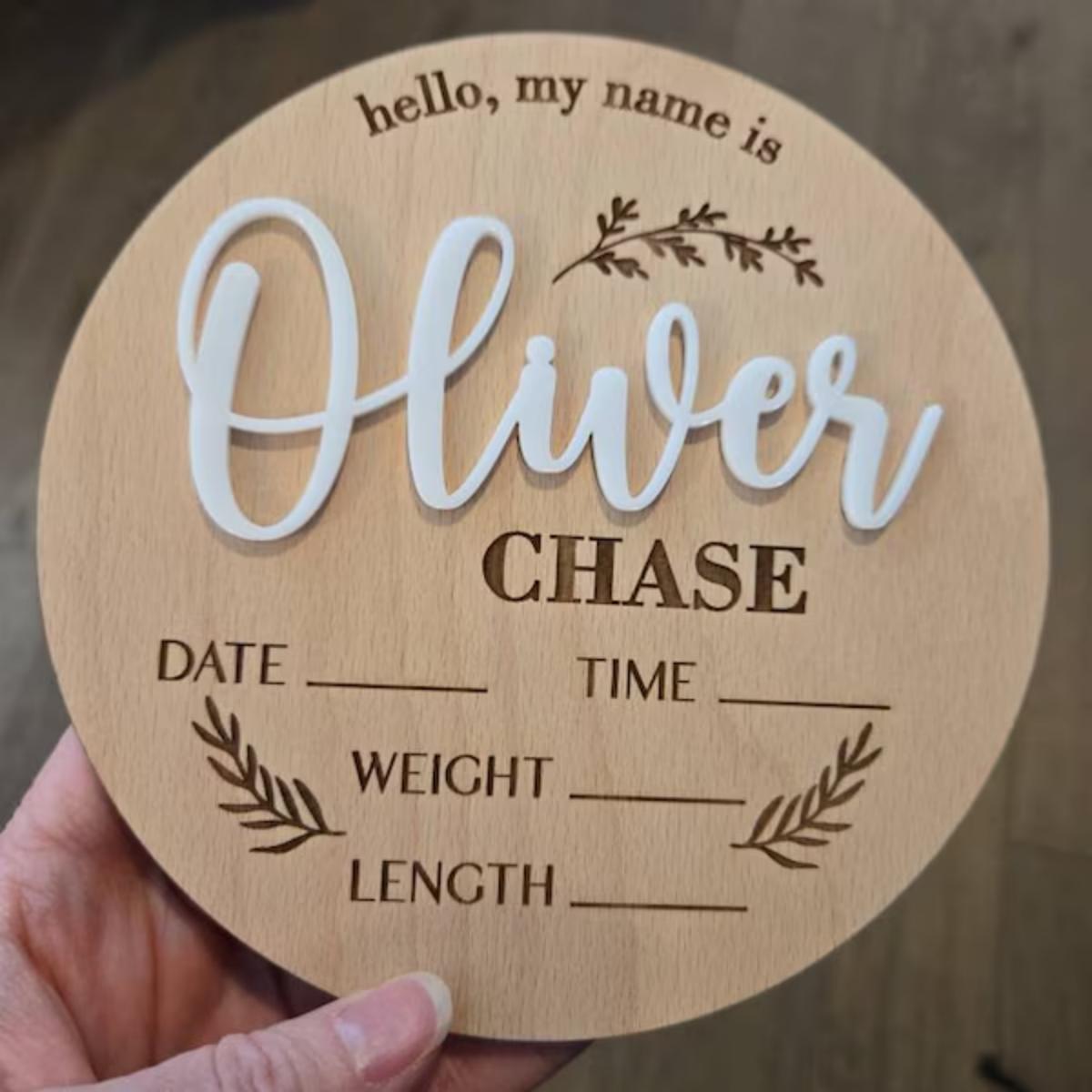 1 Pieza de Letrero Personaliza - Home Decor Inspo reseña y precio
