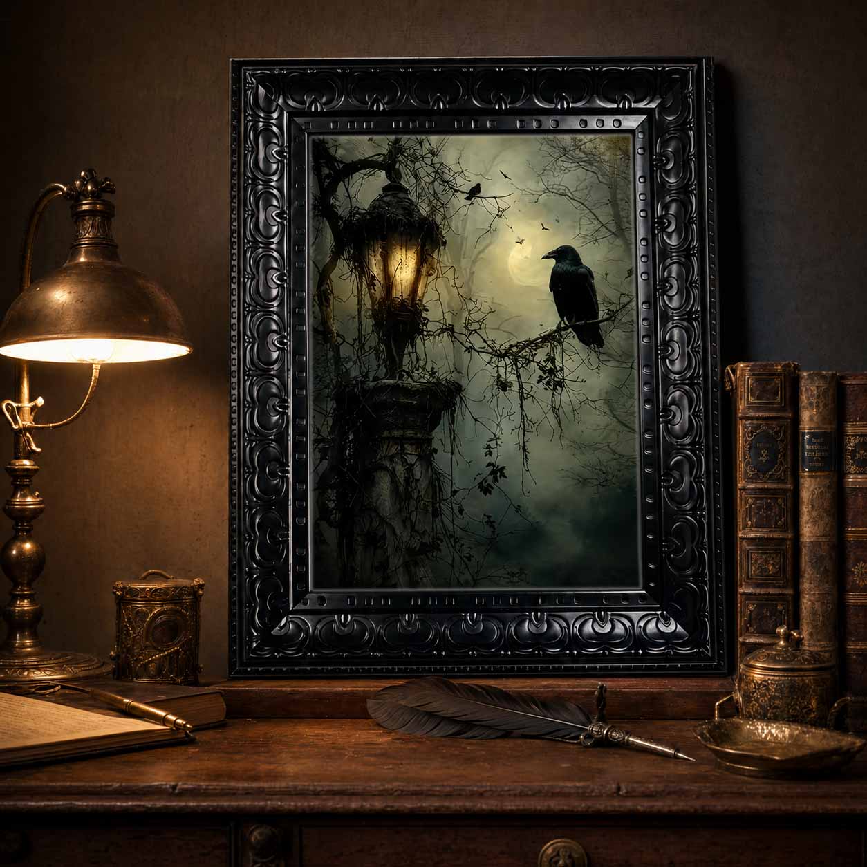 Arte de pared de Halloween, li - Abstract Oil Painting reseña y precio