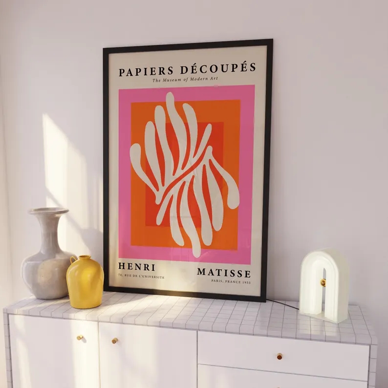 3 piezas de arte moderno naran - Home Decor Nepal reseña y precio