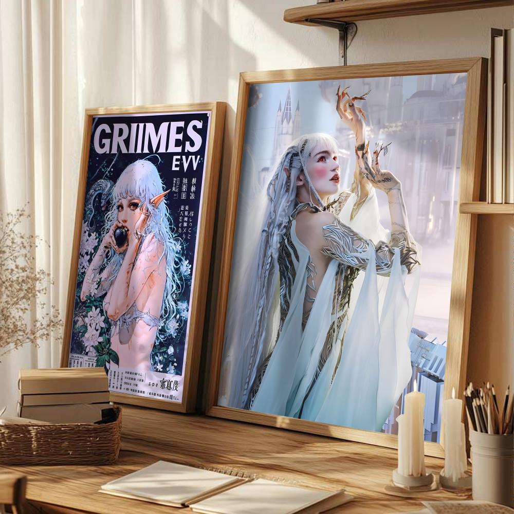 Póster de revista Pop Singer G - Home Decor Magazine reseña y precio