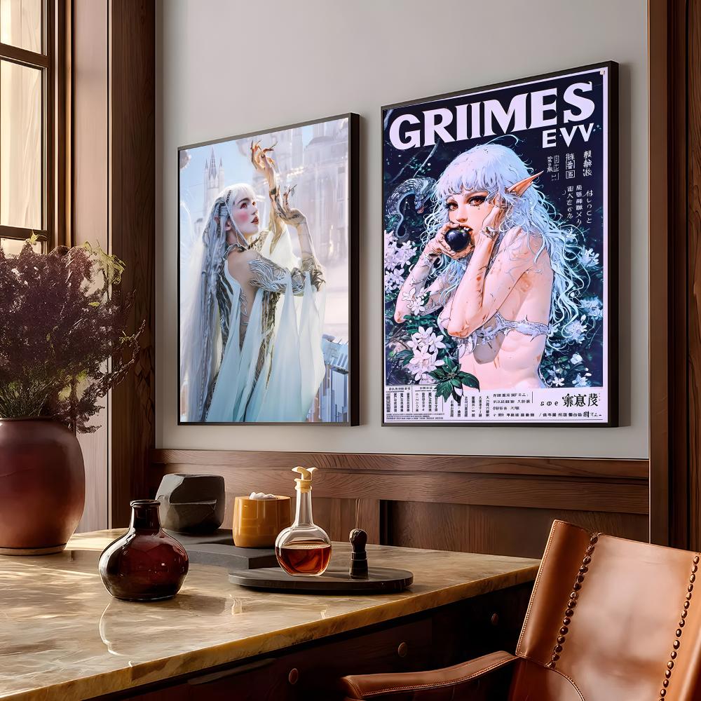 Póster de revista Pop Singer G - Home Decor Magazine reseña y precio