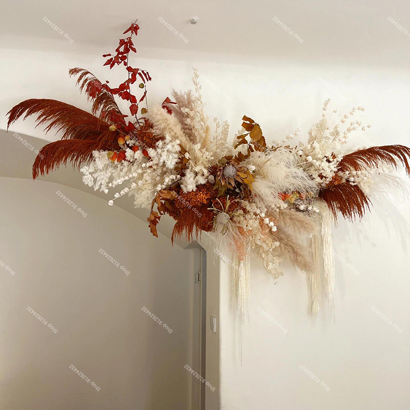 Hierba de Pampa, rosa Artifici - Pampas Grass Decor reseña y precio