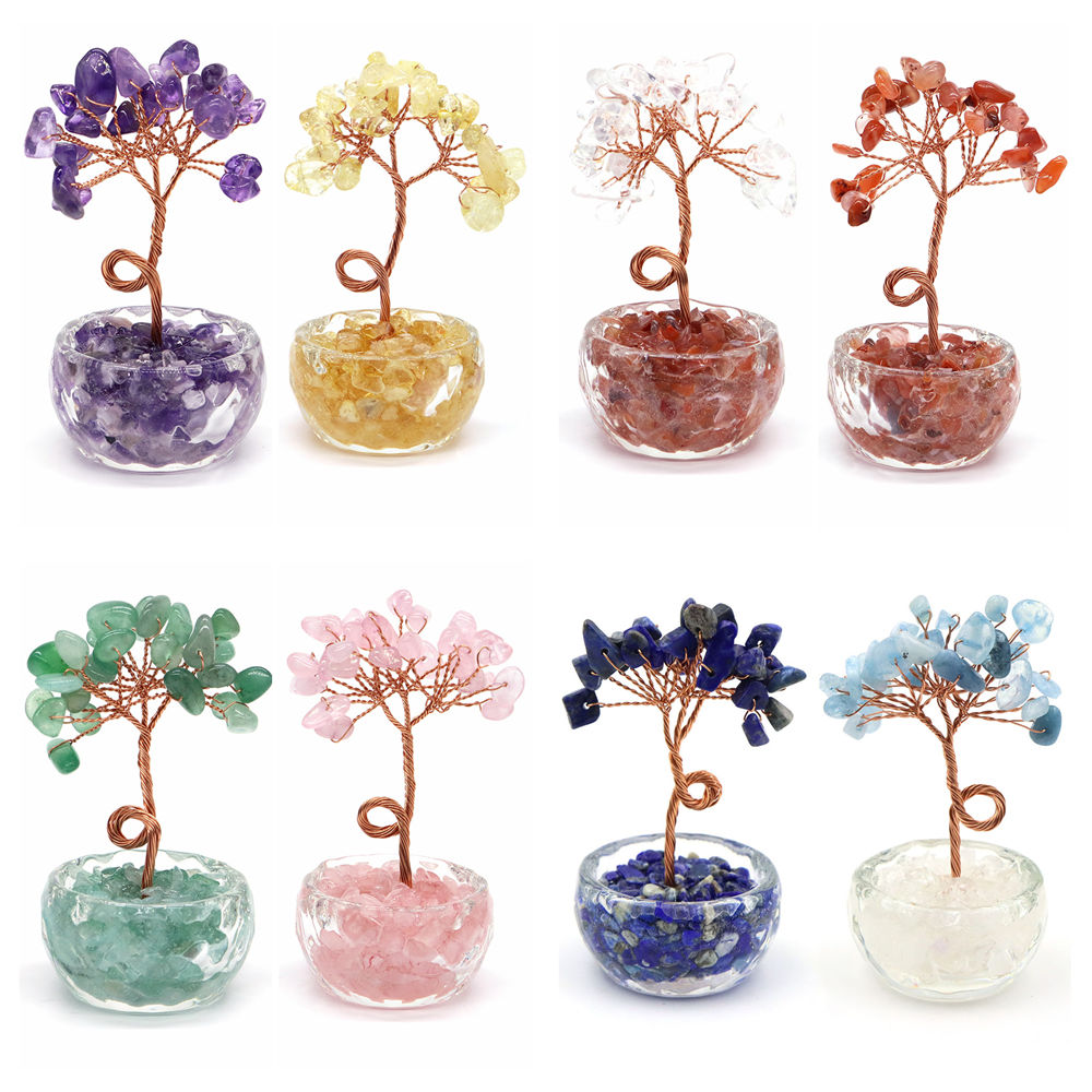Árbol de la Suerte de Cristal  - Home Decor Nepal reseña y precio