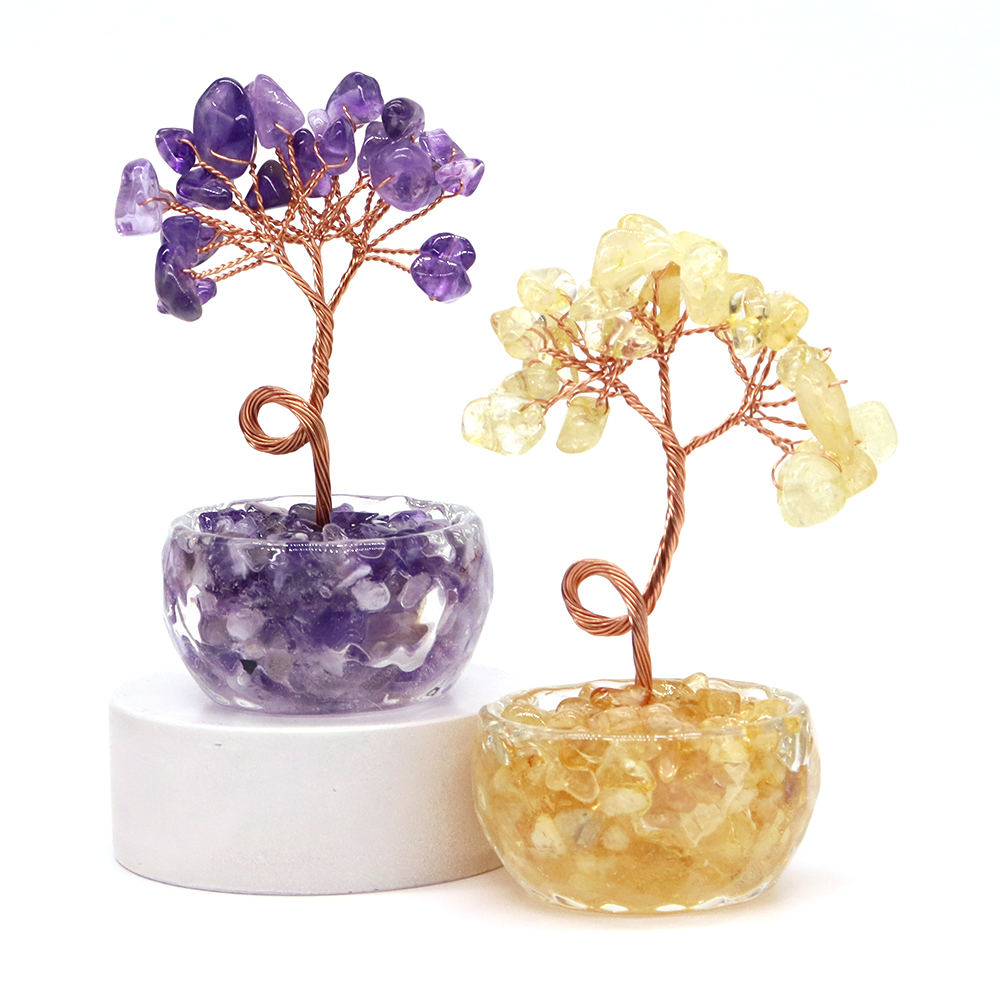 Árbol de la Suerte de Cristal  - Home Decor Nepal reseña y precio