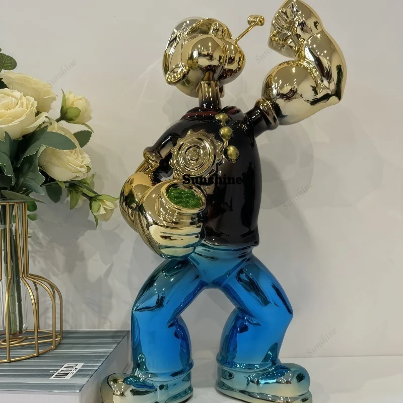 Figura de Popeye Electrochapad - Home Decor Modern Organic reseña y precio