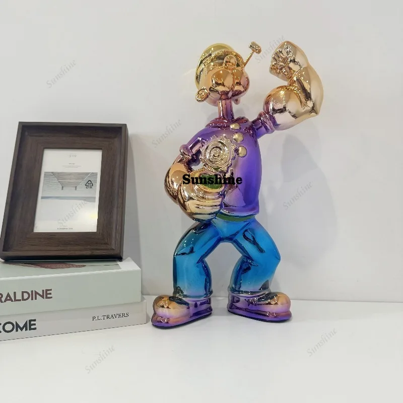 Figura de Popeye Electrochapad - Home Decor Modern Organic reseña y precio