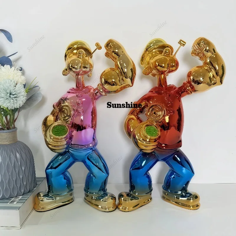 Figura de Popeye Electrochapad - Home Decor Modern Organic reseña y precio