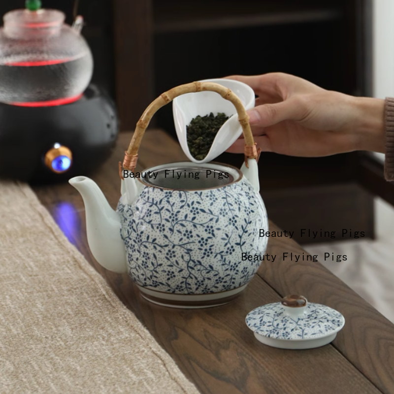 Tetera de cerámica de 1100ml,  - Home Decor Modern Organic reseña y precio