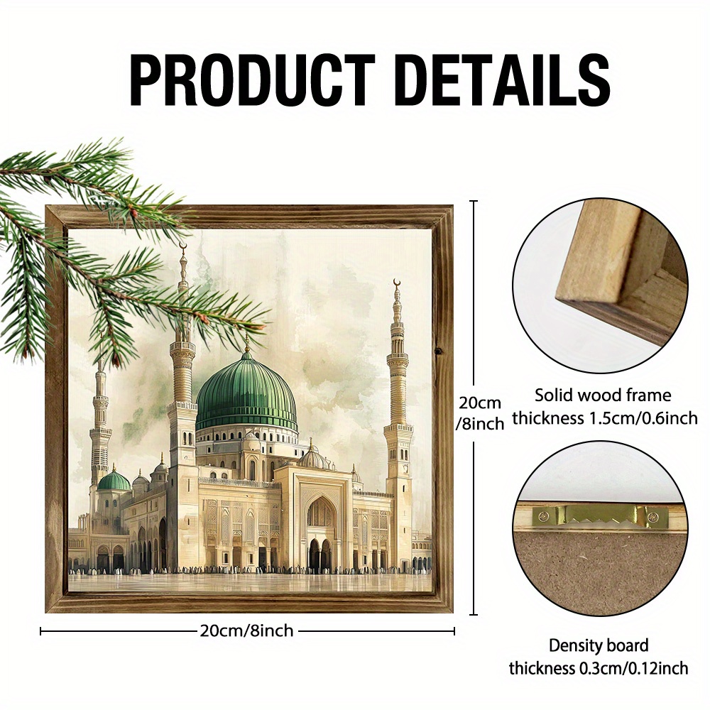 Placas de Madera Vintage de Al - Home Decor Ramadan reseña y precio