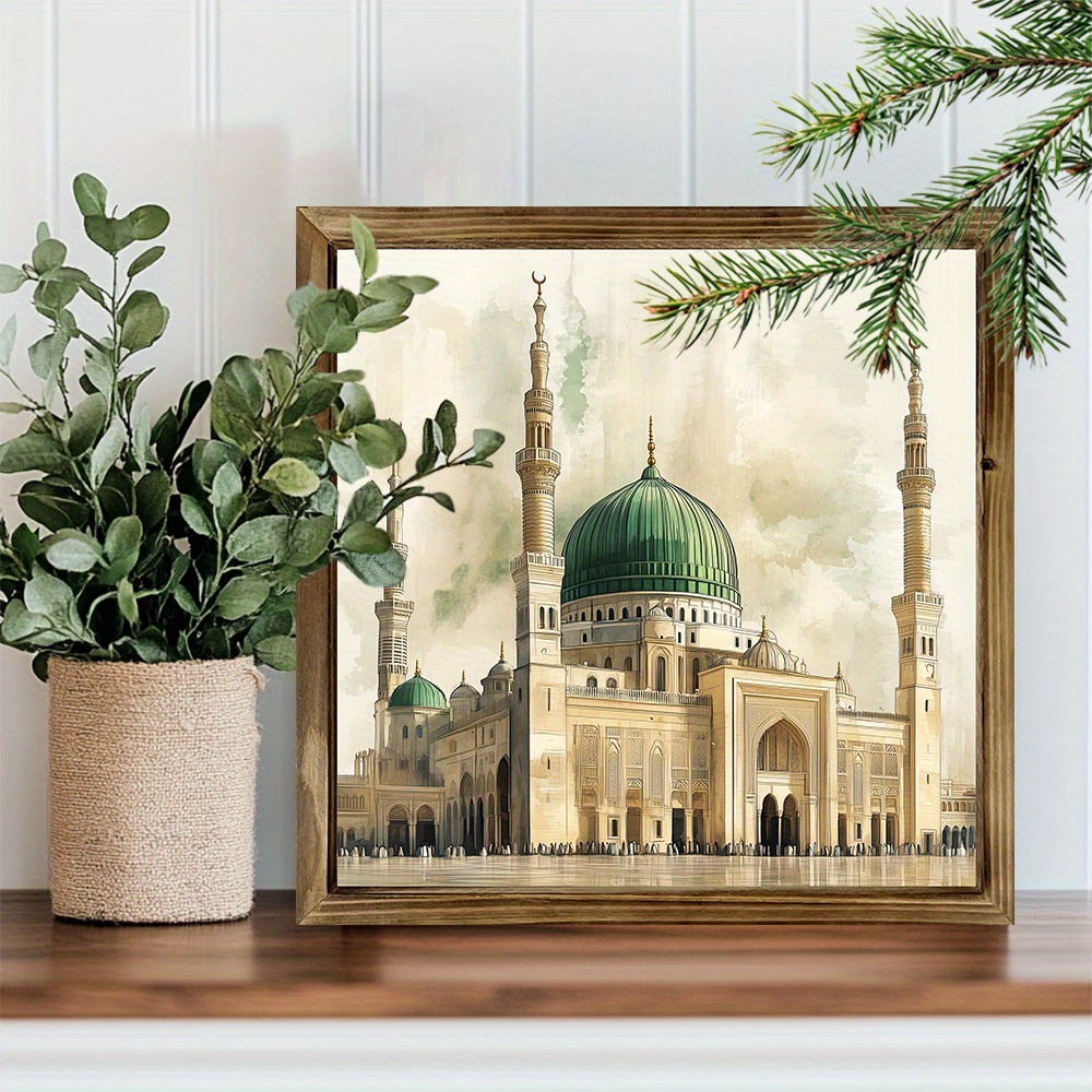 Placas de Madera Vintage de Al - Home Decor Ramadan reseña y precio