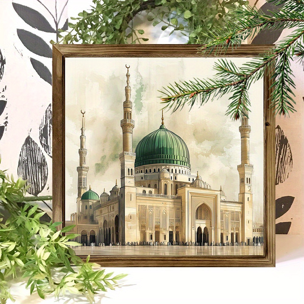 Placas de Madera Vintage de Al - Home Decor Ramadan reseña y precio