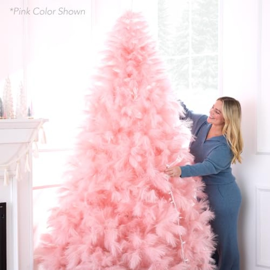 Decoración para árbol de Navid - Pampas Grass Decor reseña y precio