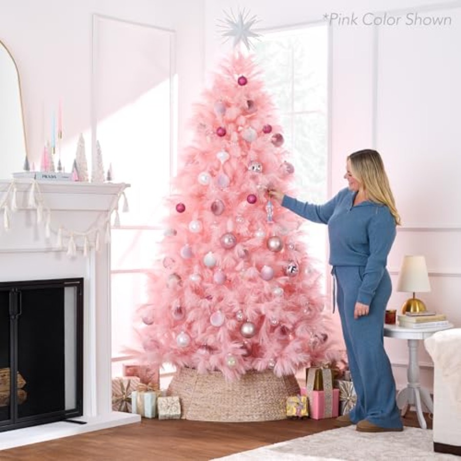 Decoración para árbol de Navid - Pampas Grass Decor reseña y precio
