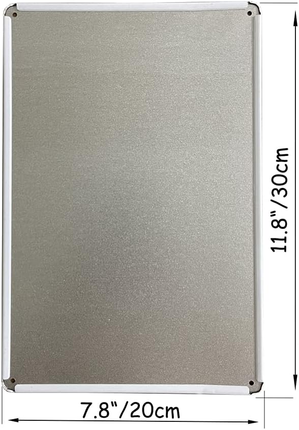 Placa de metal vintage con dis - Home Decor Usa reseña y precio