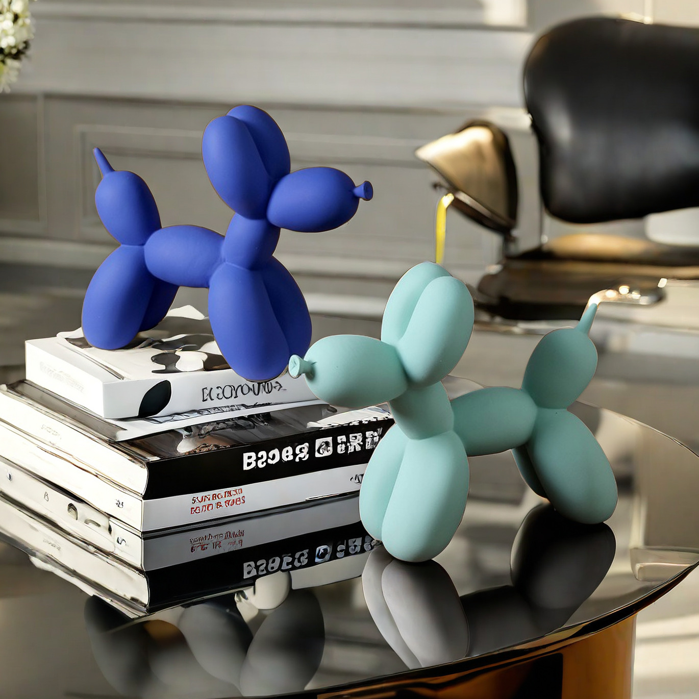 Estatua de Perro Globo de Colo - Home Decor Exhibition reseña y precio