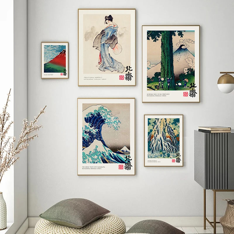 Póster Vintage de la Gran Ola  - Home Decor Exhibition reseña y precio