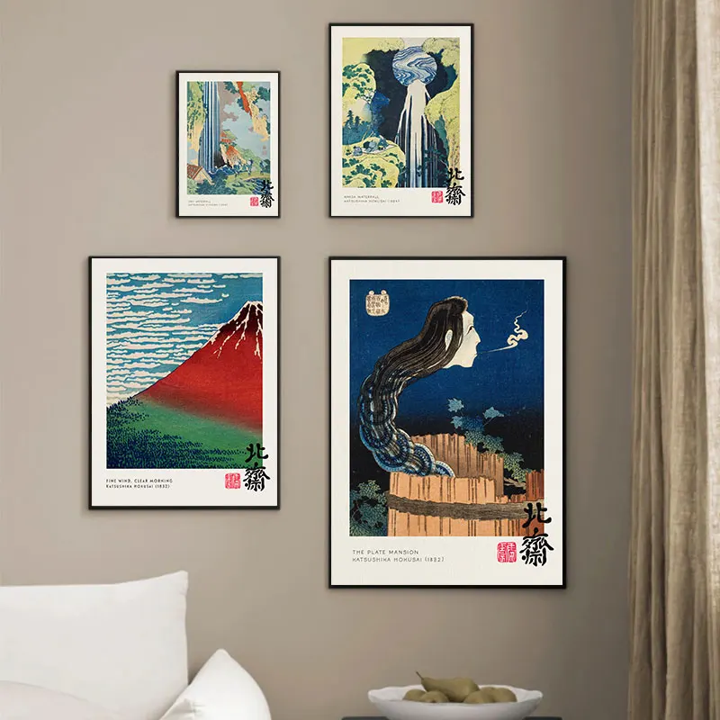 Póster Vintage de la Gran Ola  - Home Decor Exhibition reseña y precio