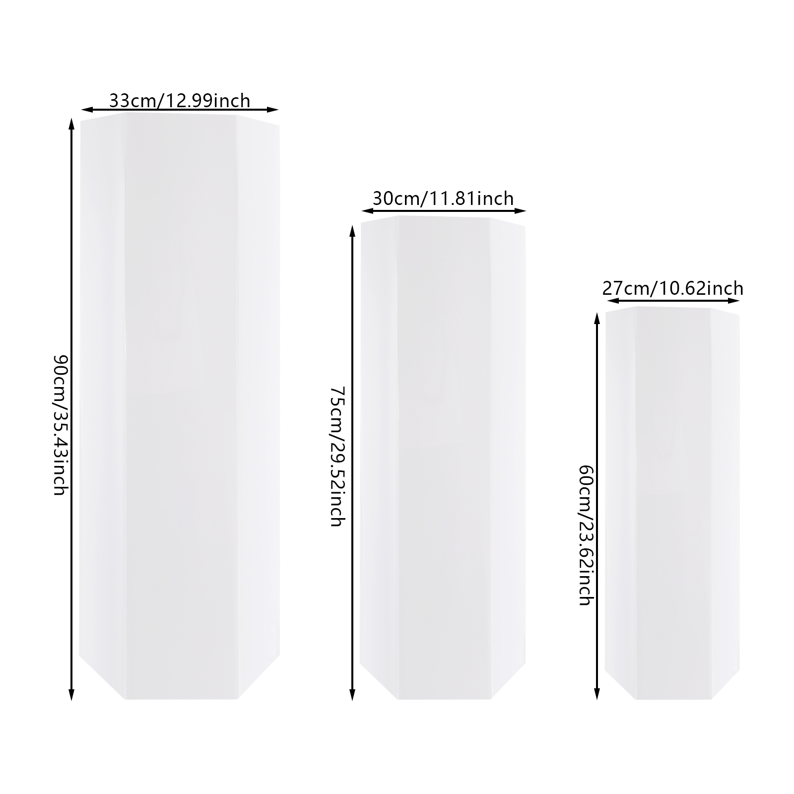 Juego de 3 Soportes de Exhibic - Home Decor Exhibition reseña y precio