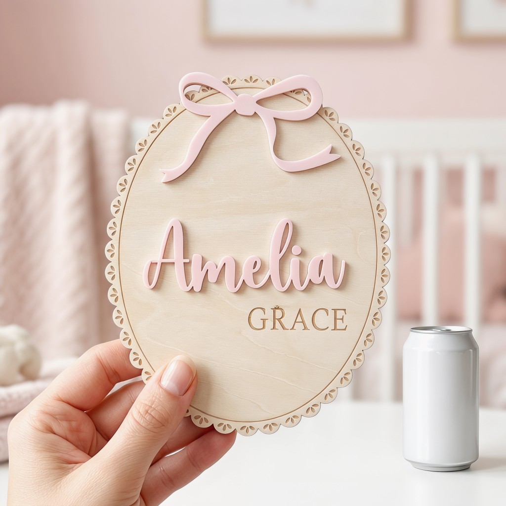1 Pieza Placa de Madera Person - Home Decor Inspo reseña y precio