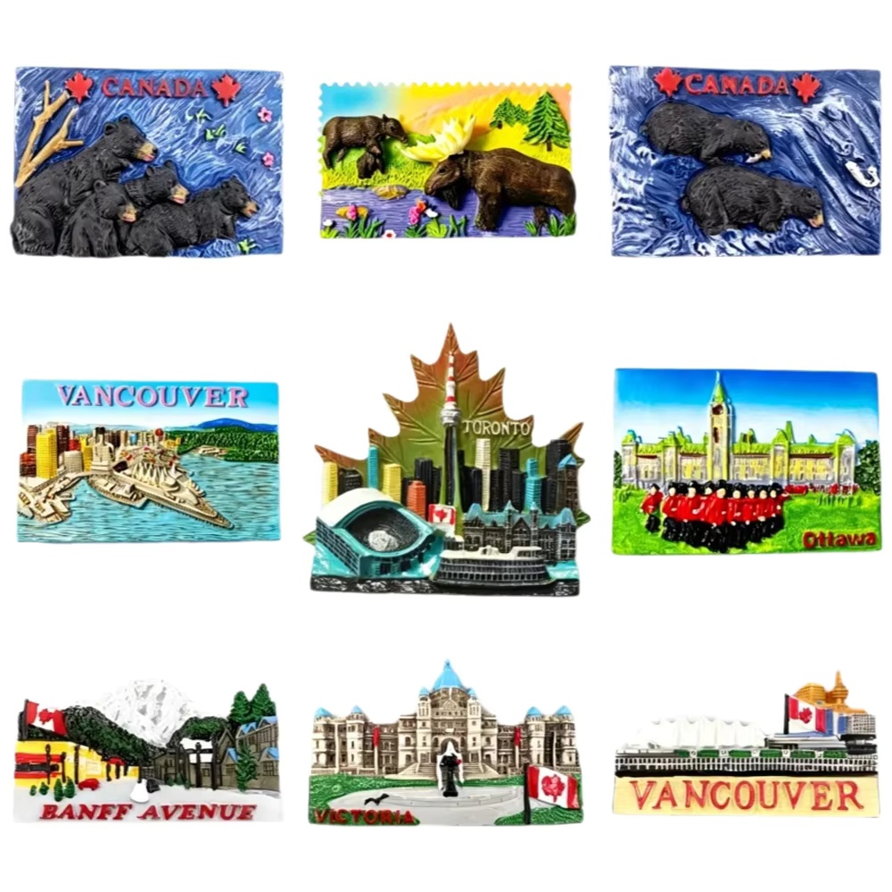 Imán de Refrigerador de Canadá - Home Decor Vancouver reseña y precio