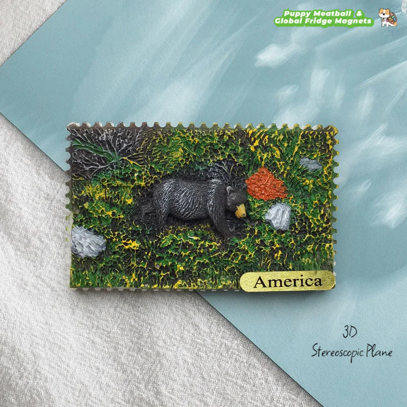 Alaska, EE. UU. 3D oso negro i - Home Decor Usa reseña y precio