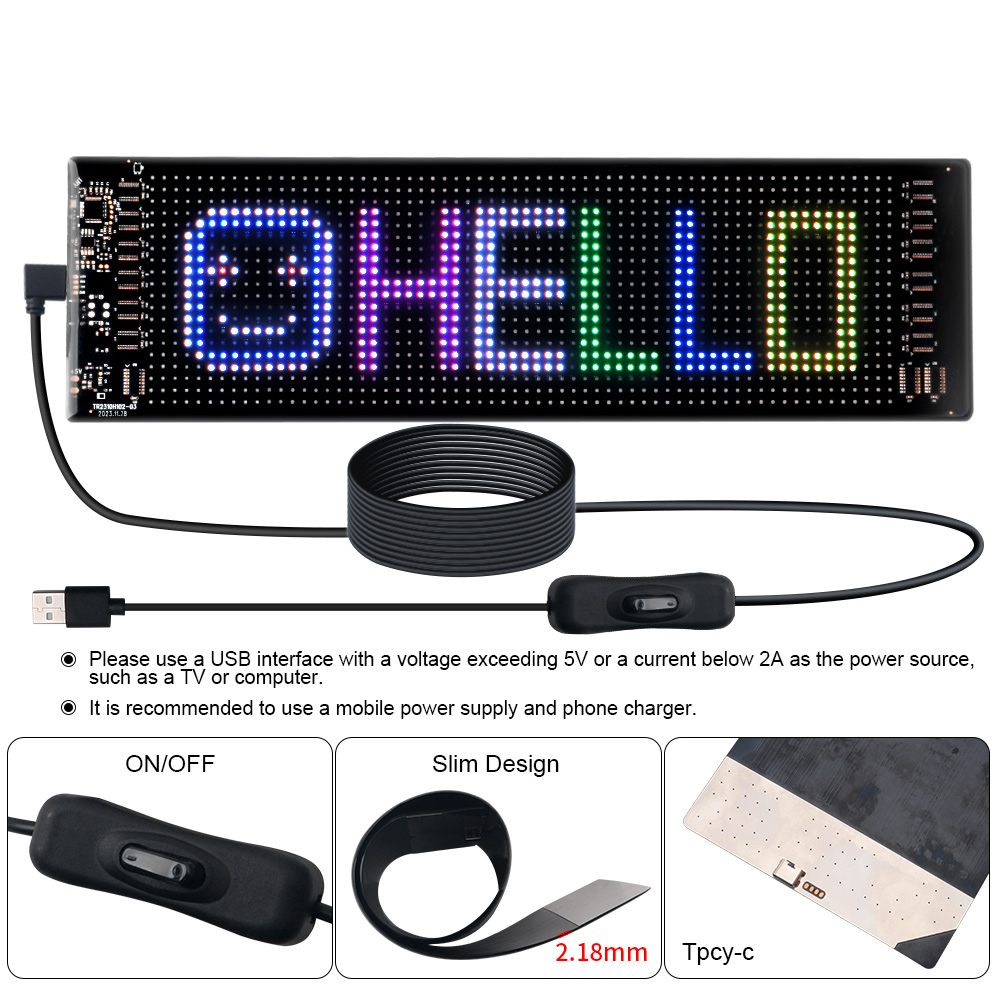 Panel de píxeles de matriz LED - Home Decor Inspo reseña y precio