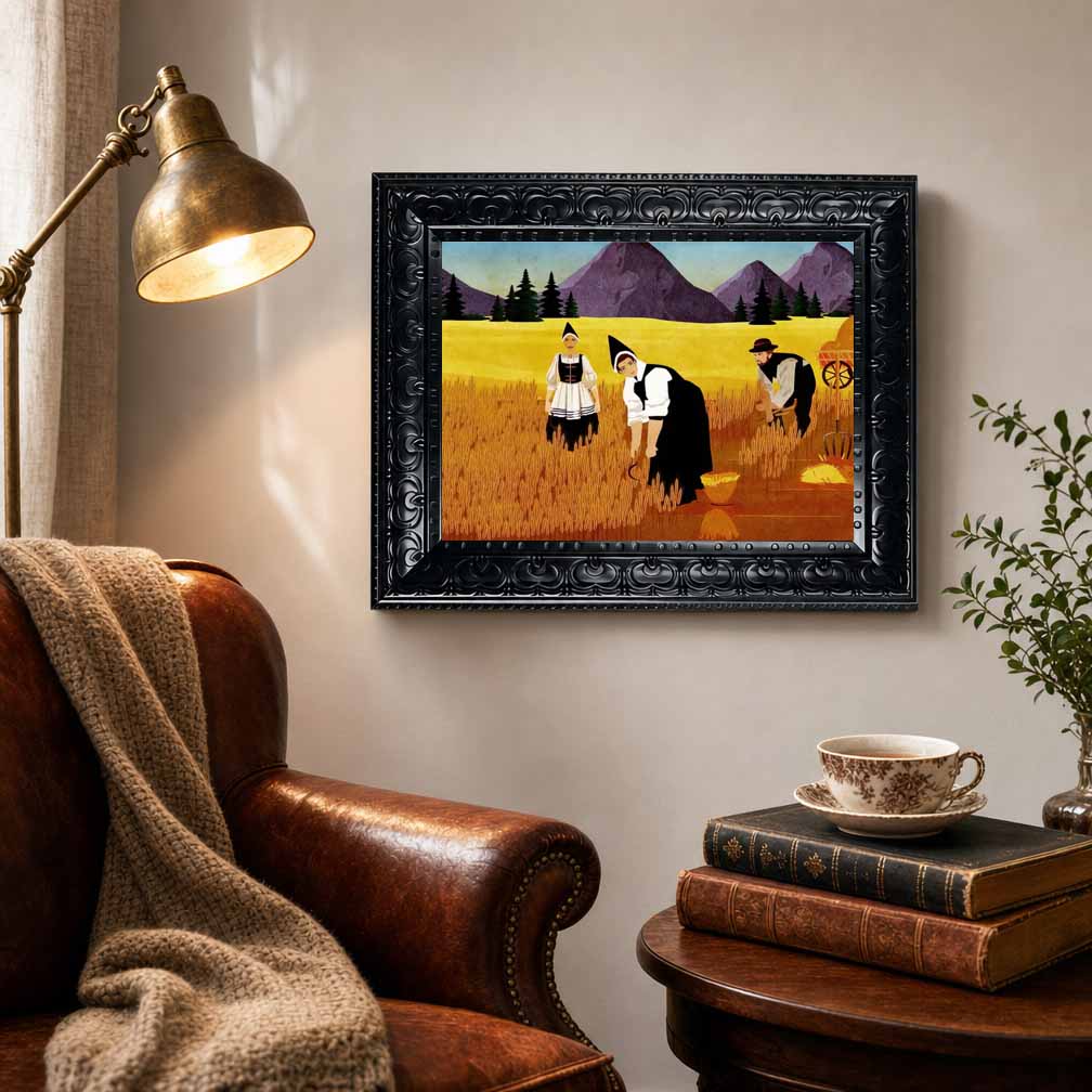 Cuadro en Lienzo con Marco, Im - Abstract Oil Painting reseña y precio