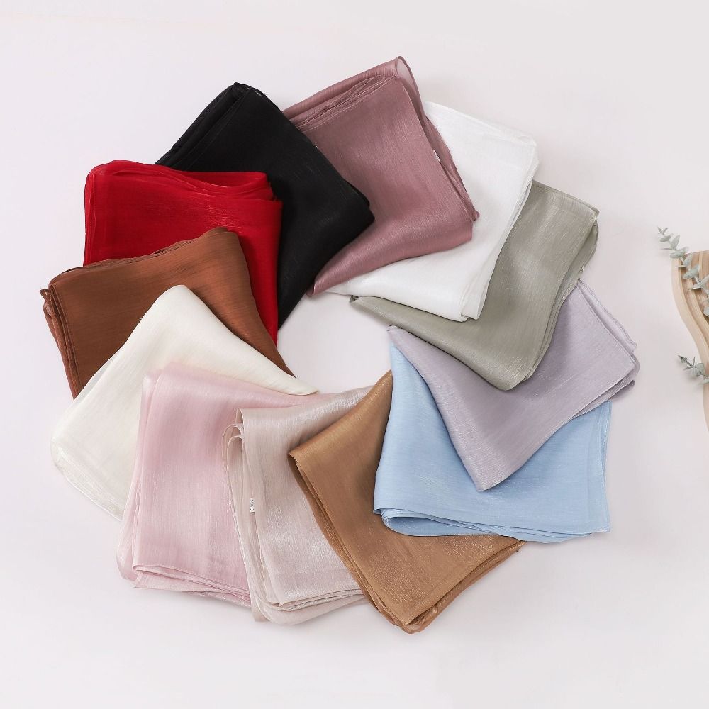Bufanda de seda de Color sólid - Home Decor Ramadan reseña y precio
