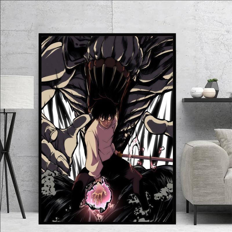 Jujutsu Kaisen Yuta Okkotsu y  - Canvas Painting reseña y precio