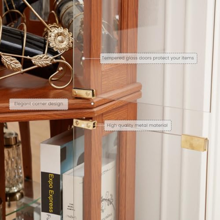 Vitrina de esquina para almace - H&M Home Decor reseña y precio