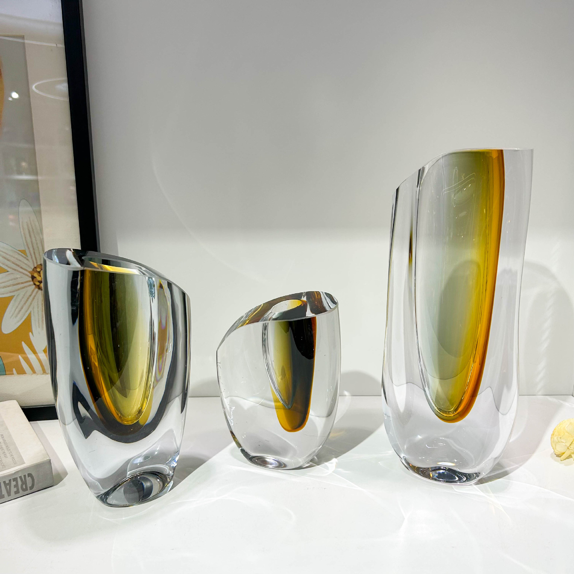 Jarrón moderno y sencillo con  - Home Decor Exhibition reseña y precio