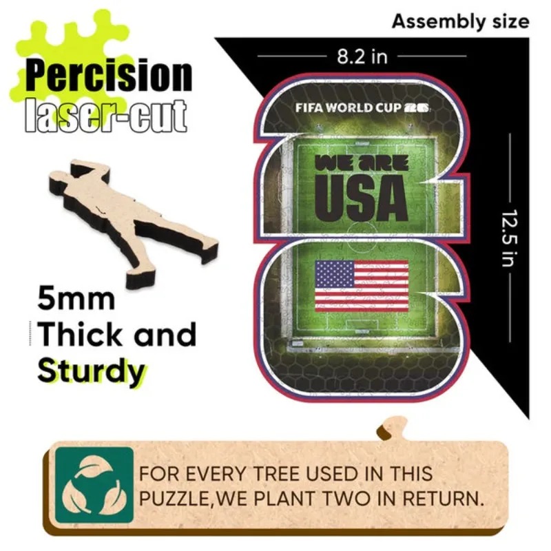 Rompecabezas de Madera de la C - Home Decor Usa reseña y precio