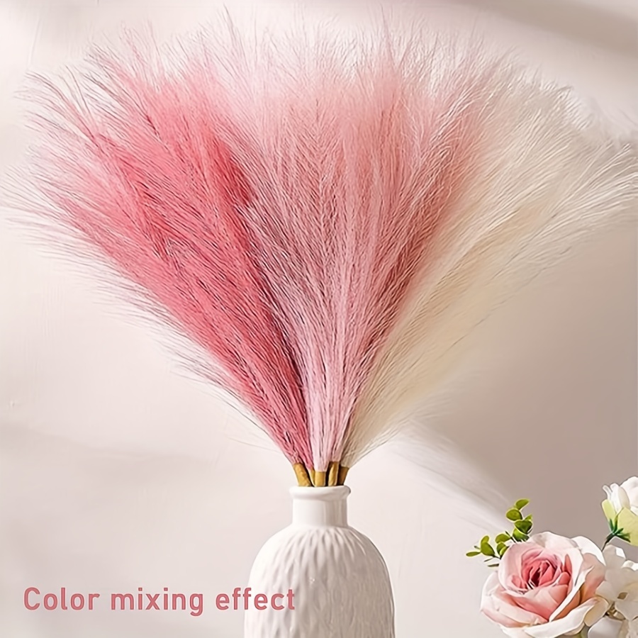 Hierba de Pampas Artificial, p - Pampas Grass Decor reseña y precio