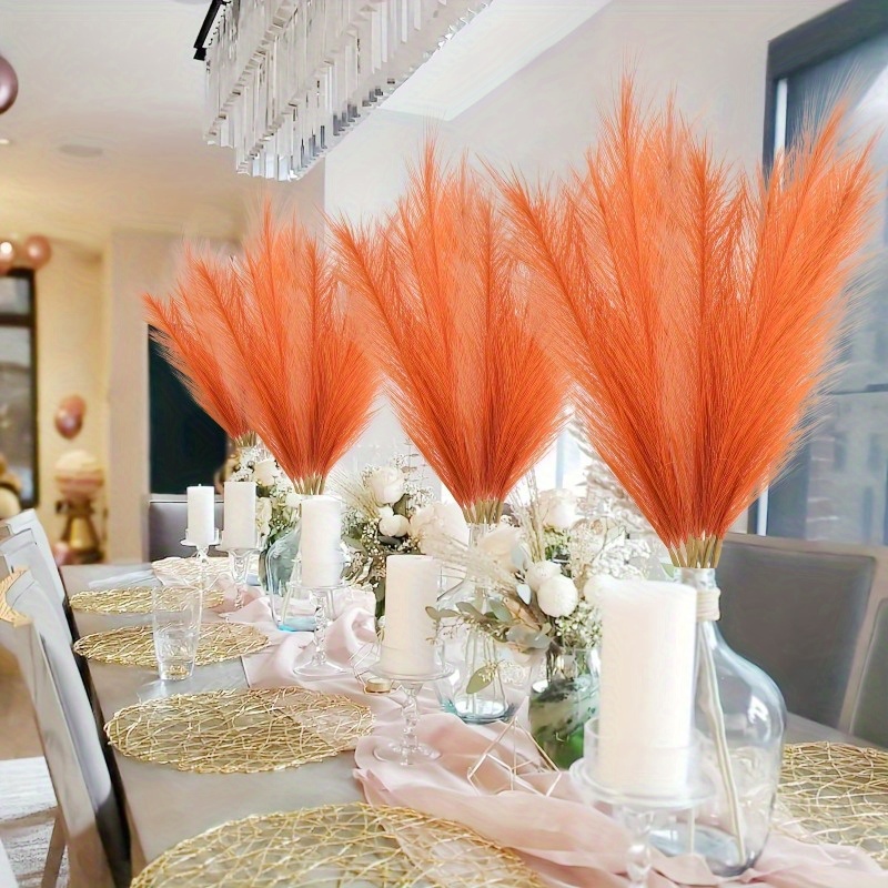 10 Piezas de Hierba de Pampas  - Pampas Grass Decor reseña y precio